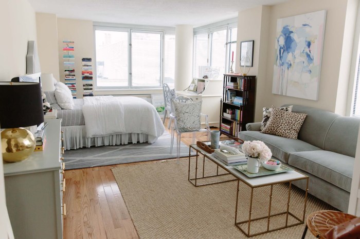 How to decorate a studio apartment in nyc