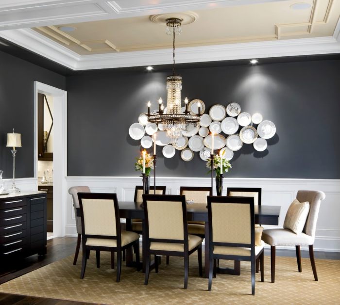 How to decorate an apartment dinning room area