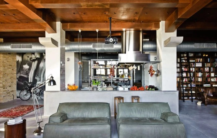 How to decorate loft apartment