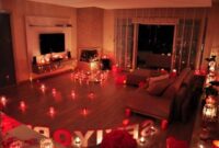 How to decorate a bedroom for valentines day